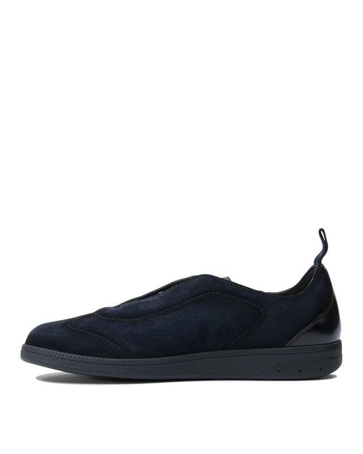 Santoni Blue "lume" Sneakers for men