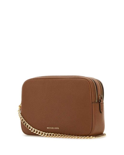 Michael Kors Brown Shoulder Bags