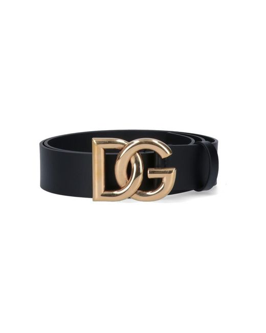 Dolce & Gabbana Black Belts for men