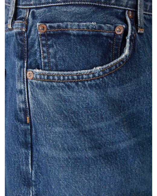 Agolde Blue 90's Straight Jeans