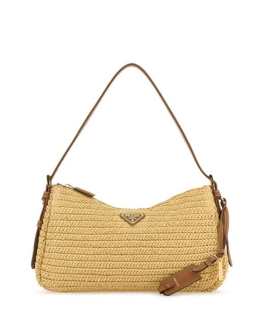 Prada Metallic Handbags.