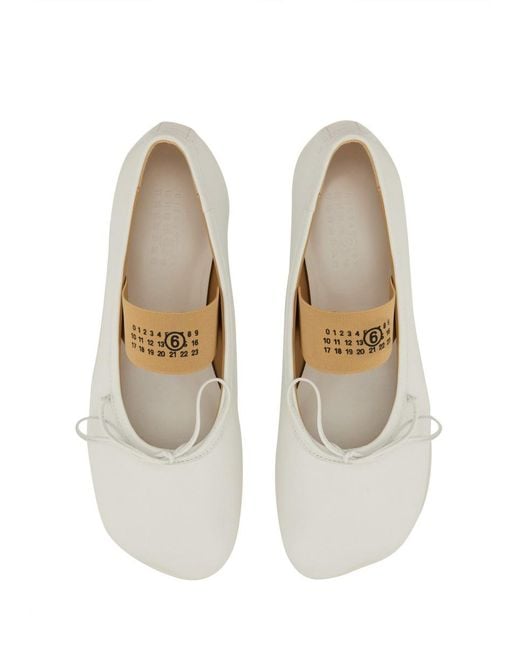 MM6 by Maison Martin Margiela White Anatomic Dancer