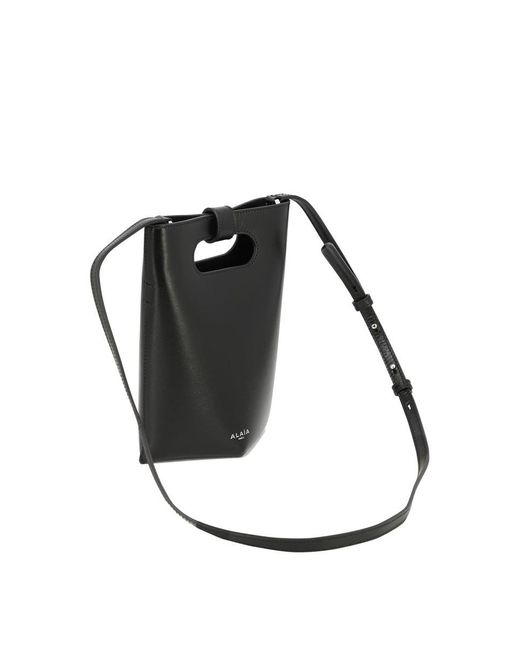 Alaïa Black "folded" Handbag
