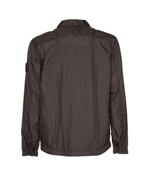 Stone Island Brown Shirts for men
