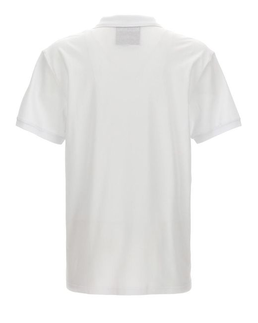 Moschino White Logo Polo for men