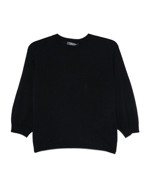 Max Mara Black Sweaters