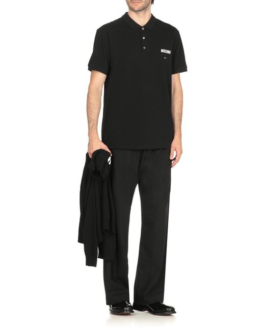 Moschino Black T-shirts And Polos for men