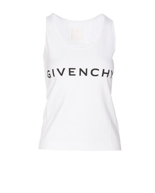 Givenchy White T-Shirts And Polos