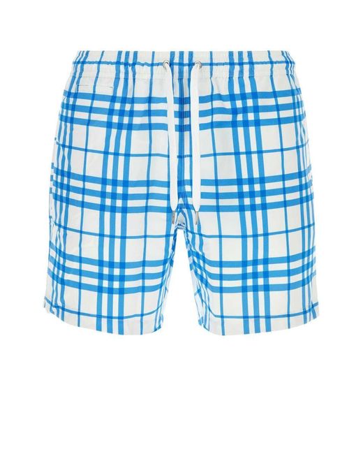 Burberry Shorts in Blue for Men Lyst