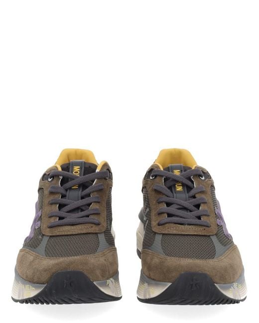 Premiata Black "Moerun" Sneaker for men