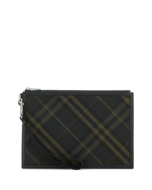 Burberry Black Clutch for men