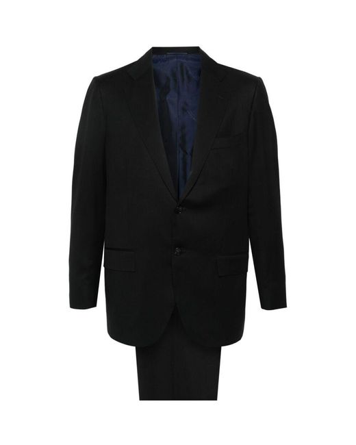Kiton Black Suits for men