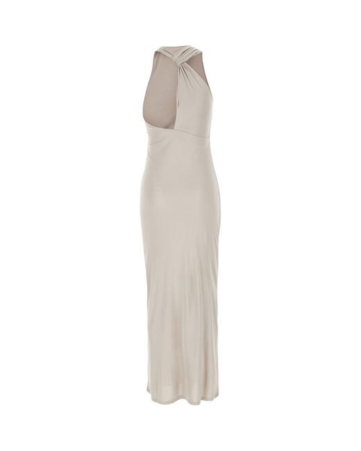 Calvin Klein White Long Dresses