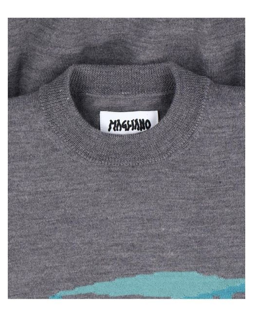 Magliano Gray Sweaters for men
