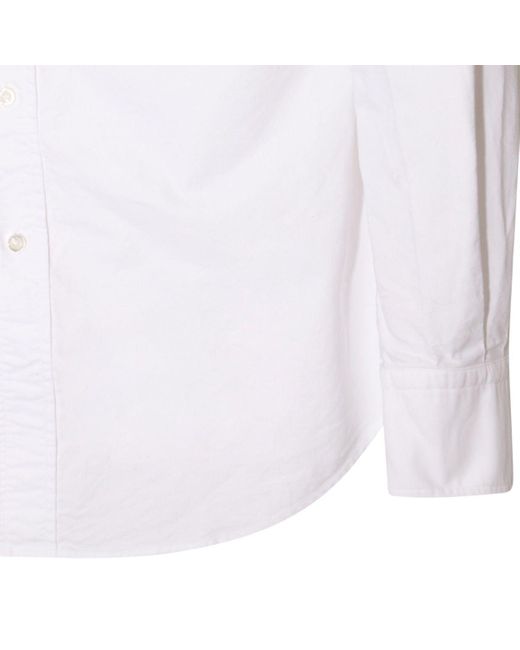 Thom Browne White Camicie Bianco for men