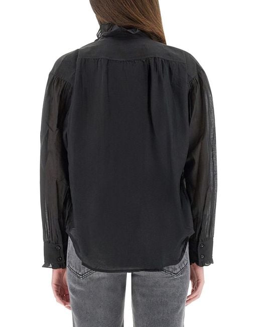 Isabel Marant Black Pamias" Top