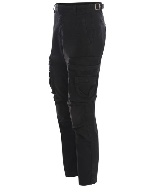 DIESEL Black Trousers "Argym" for men