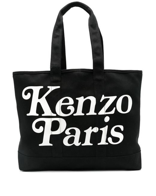 KENZO Black Large Tote Bag Bags
