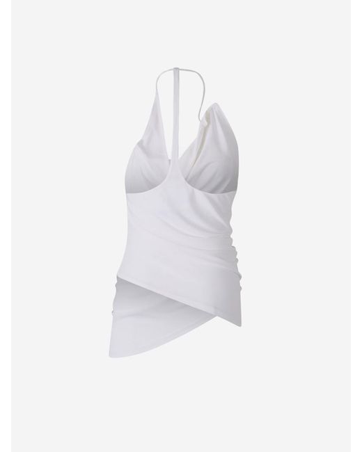 Christopher Esber White Top Point Levitate
