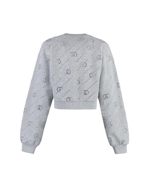 Gucci Gray Monogrammed Sweatshirt