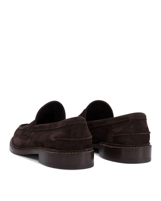 Tricker's Black Loafers & Slippers for men