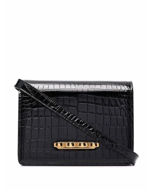 Alexander McQueen Leather Evening Bag Bags in Black | Lyst