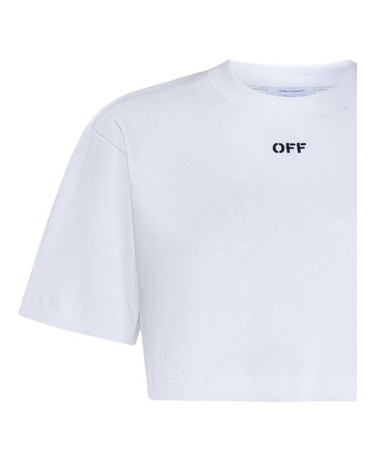 Off-White c/o Virgil Abloh White Off- T-Shirt