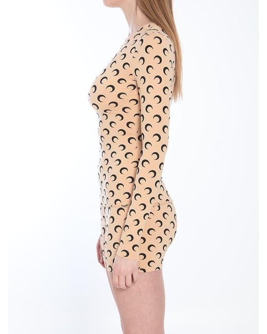 MARINE SERRE Multicolor Moon Jersey Top