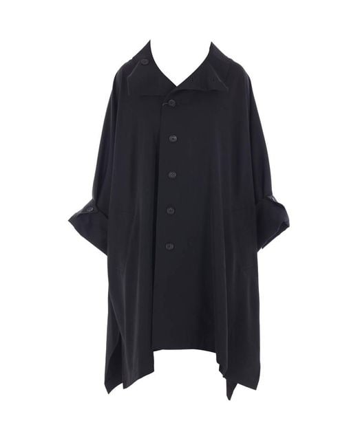 Yohji Yamamoto Blue Coats