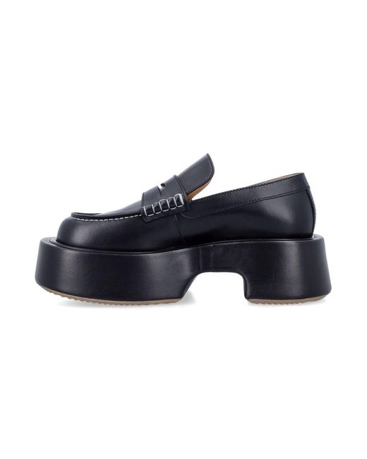 J.W. Anderson Blue Platform Moccasins