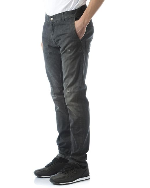 Daniele Alessandrini Gray Jeans for men
