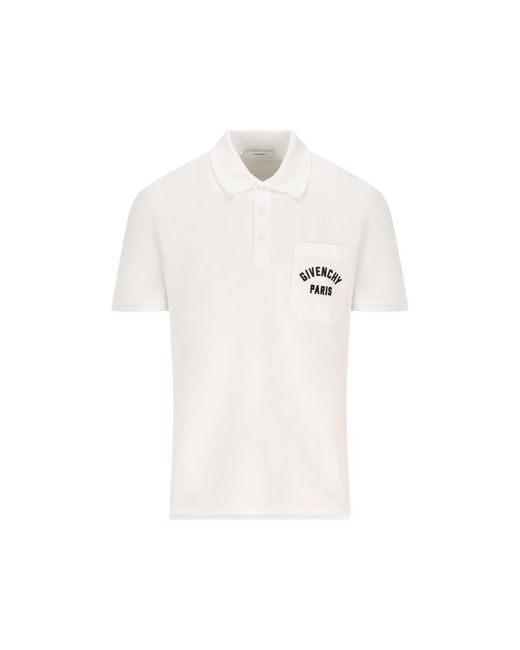 Givenchy White T-Shirt And Polo Shirt for men