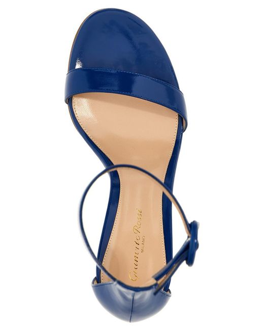 Gianvito Rossi Blue 'Portofino' Sandals