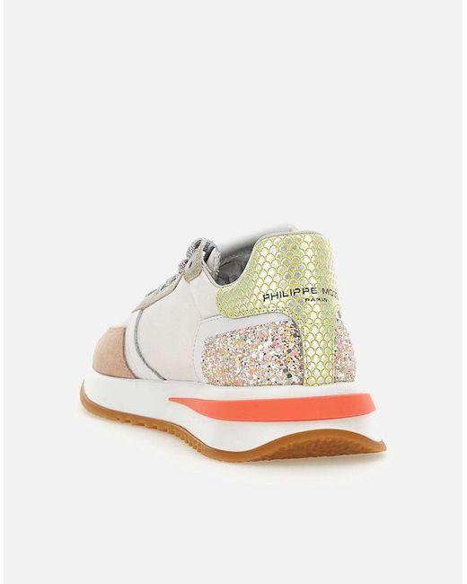 Philippe Model White Sneakers