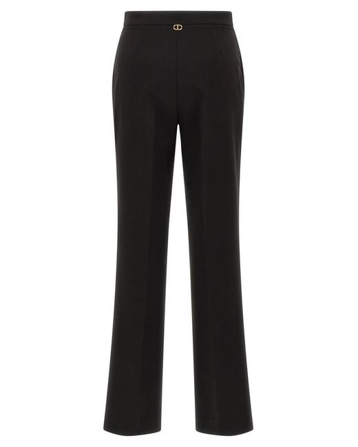 Twinset Black Flared Pants
