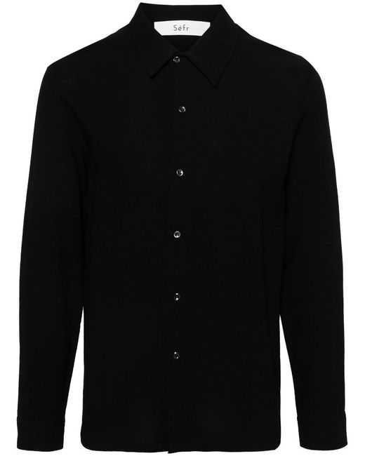 Séfr Black Rampoua Shirt for men