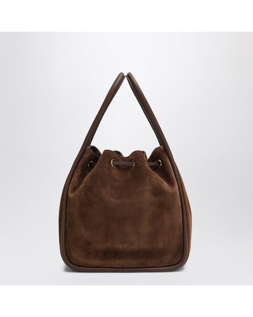 Prada Brown Small Bucket Bag