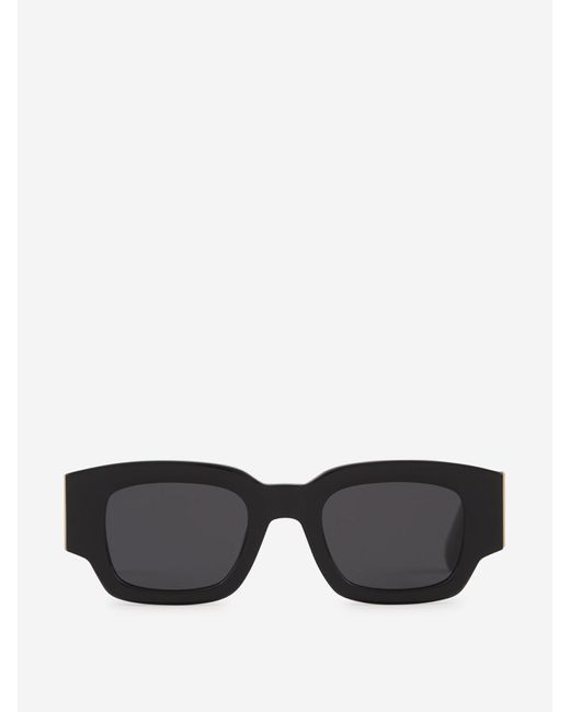 AMI Black Square Sunglasses for men