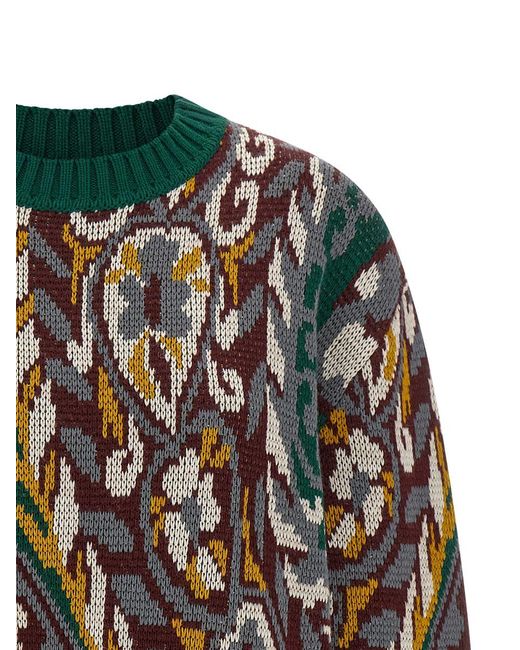 Etro Blue Wool Sweater