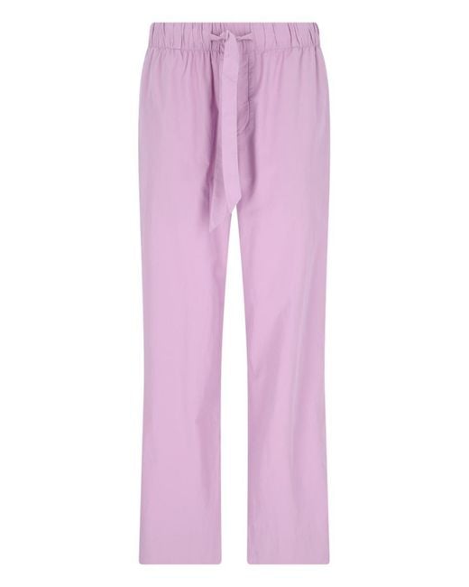 Tekla Purple Trousers
