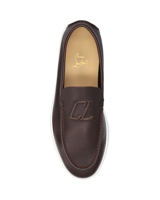 Christian Louboutin Brown Low Shoes for men