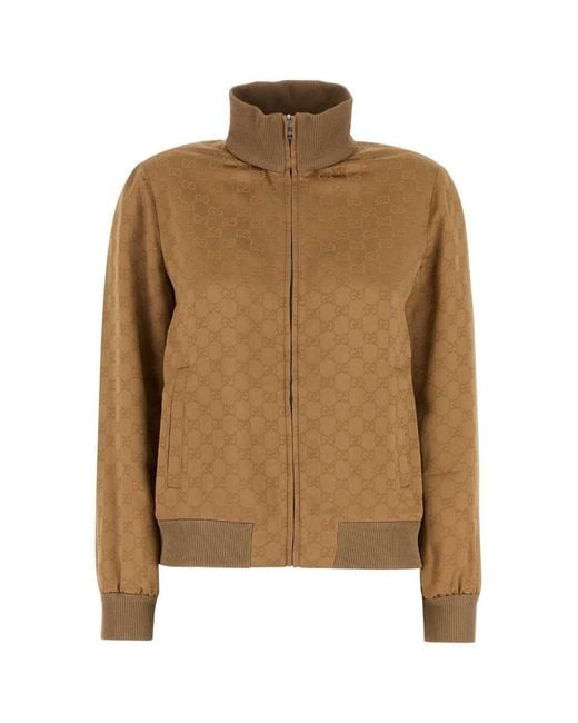 Gucci Brown Jackets And Vests