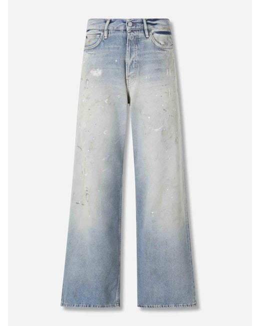 Acne Blue 1981 Straight Jeans for men