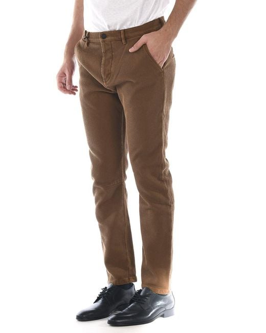 Daniele Alessandrini Brown Jeans Trouser for men