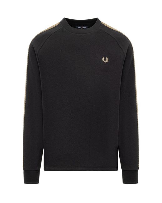 Fred Perry Black Sweatshirt for men