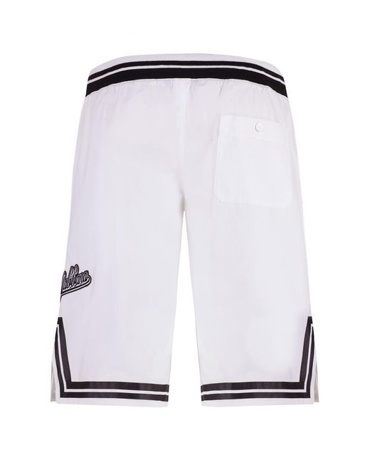 Dolce & Gabbana White Cotton Bermuda Shorts for men
