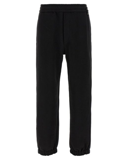 Fendi Black Ff Logo Joggers for men