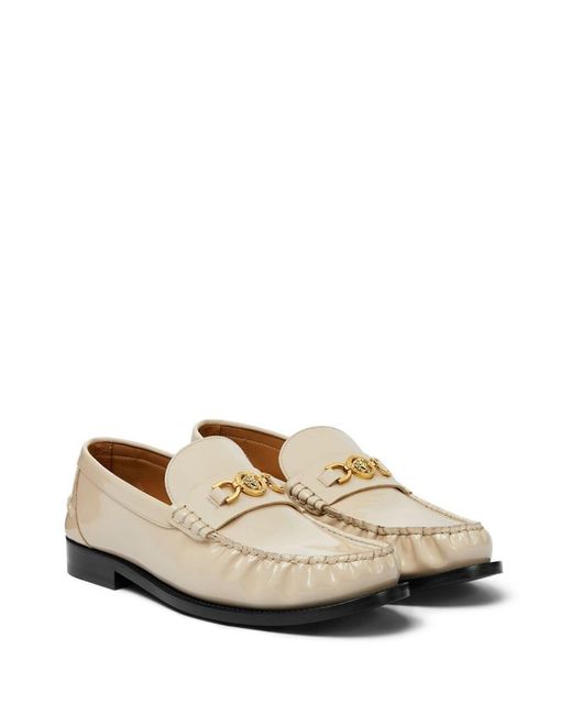Versace Natural Flat Shoes for men