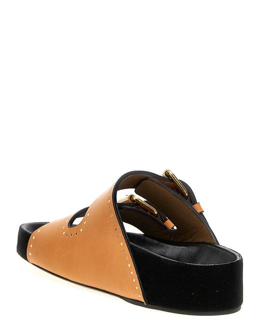 Isabel Marant Brown 'Lennyo' Sandals