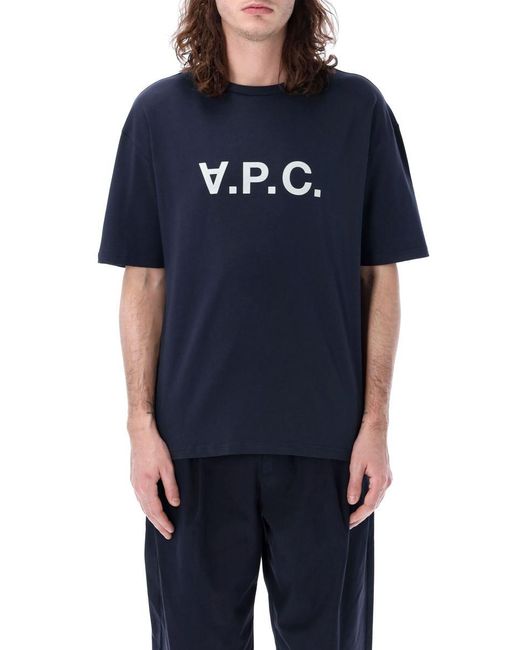 A.P.C. Blue River T-shirt for men